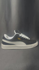 PM SUEDE XL PRETO & BRANCO