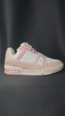 LV Skate Rosa & Branco